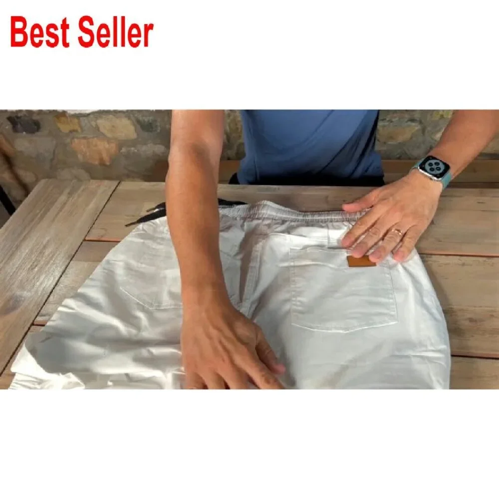 Men's Casual Joggers Twill Cargo Pants Tapered Fit Comfortable Drawstring